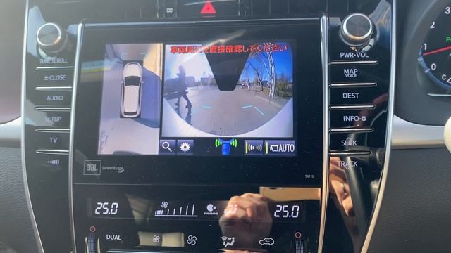 Работа камер 360 и сонар Toyota Harrier ZSU60 ZSU65 AVU65 смотреть онлайн