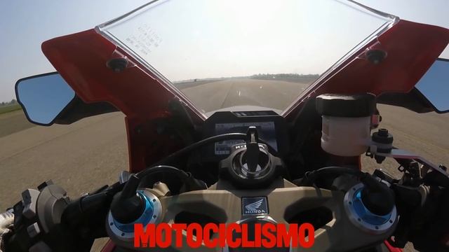 Honda CBR1000RR SP 2017: 0 to top speed acceleration
