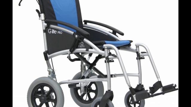 Excel G lite Pro Lightweight Transit Wheelchair смотреть онлайн
