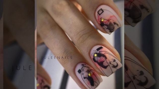 Шикарный маникюр 2021-2022, Очень красивые ногти | Фото идеи маникюра | Nail Art 2021 смотреть онлайн