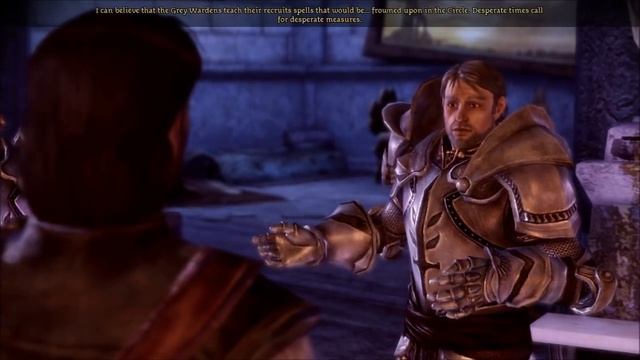 Reaction to blood magic [cut content] | Dragon Age: Origins смотреть онлайн
