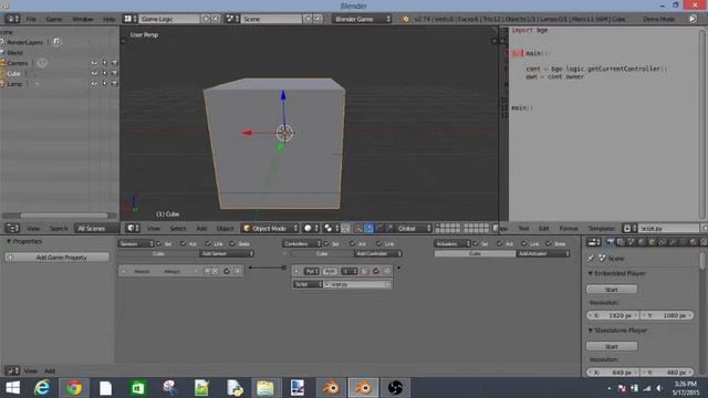 How To Use Python In Blender - Part One смотреть онлайн