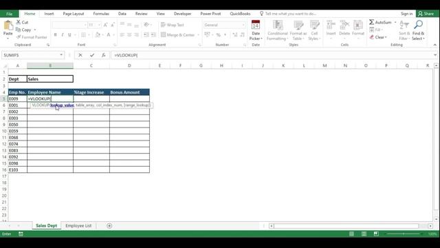HOW HR PROFESSIONALS CAN USE VLOOKUP FUNCTION | Step by Step | with Practical Application Example смотреть онлайн