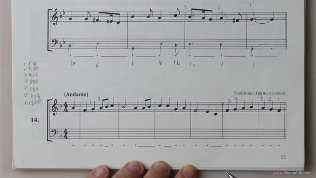 ABRSM Grade 6 Music Theory - Question 1(a), Allocating Chords - Exercise 14 with Sharon Bill смотреть онлайн