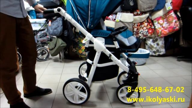 Roan Bass Baby Stroller 2 In 1, детская коляска Роан Басс 2 в 1 на поворотных колесах