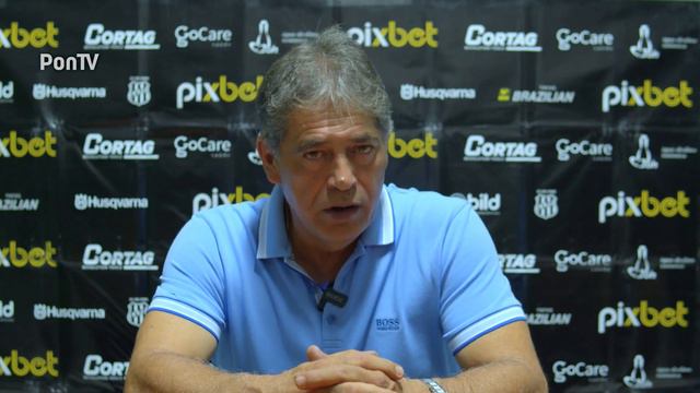 Pronunciamento do presidente Marco Antonio Eberlin pós derrota no derby. смотреть онлайн