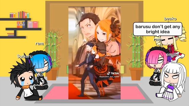 Re:zero react to Subaru (all parts hope you enjoy) смотреть онлайн