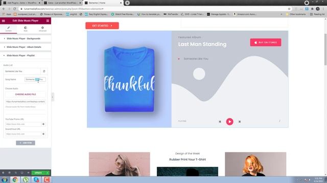 How to create stylish Music Player For Elementor | Music Player for Elementor смотреть онлайн