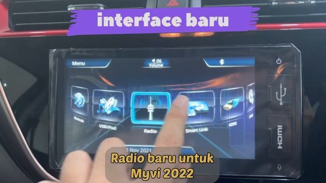 Interface baru radio Myvi AV & Myvi H 2022 смотреть онлайн