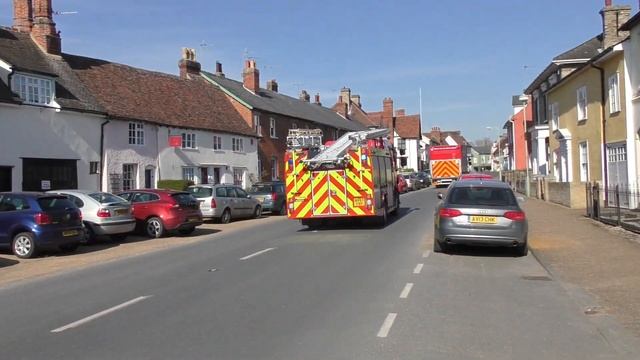 OPERATIONAL SUPPORT UNIT + SUPPORT PUMP RESPONDING- SUFFOLK FIRE & RESCUE SERVICE смотреть онлайн