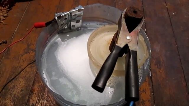 Удаление ржавчины в домашних условиях (химический способ 2) смотреть онлайн