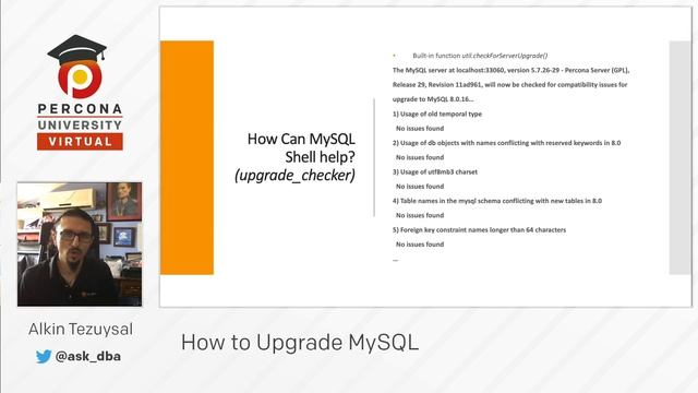 Lesson #4 - MySQL Shell in a Nutshell - MySQL Tutorial - Percona University Online смотреть онлайн
