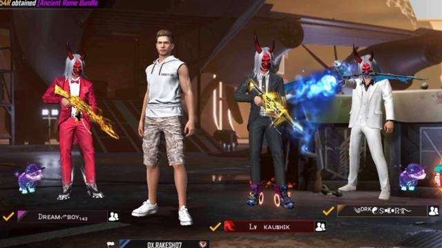 FREE FIRE ALL SAMURAI DRESS смотреть онлайн