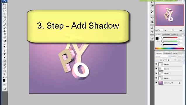 Xara 3D + Photoshop - Make Unique 3D Text смотреть онлайн