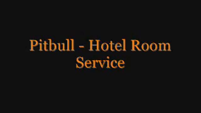 Pitbull - Hotel Room Service смотреть онлайн