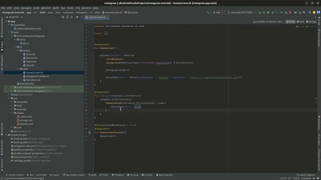 Tutorial Instagram Clone Ep. 06 - Android | Kotlin | Jetpack Compose (Android Studio) смотреть онлайн