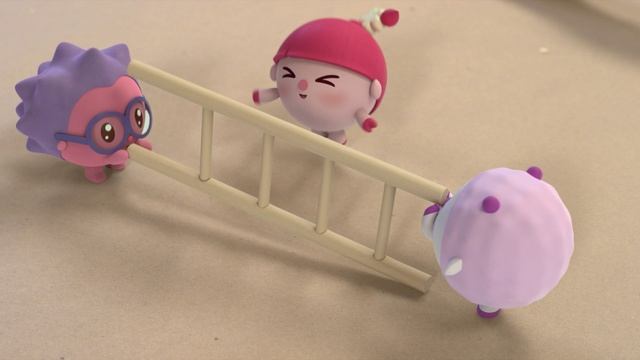 Малышарики | В мастерской | №100 | Сахалыы мультик | Дубляж