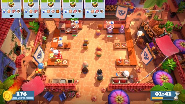 Overcooked! All You Can Eat The World Food Festival 1-1 4 Stars смотреть онлайн