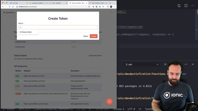 How to Create an Email List with Firebase, Sendfox and Ionic смотреть онлайн