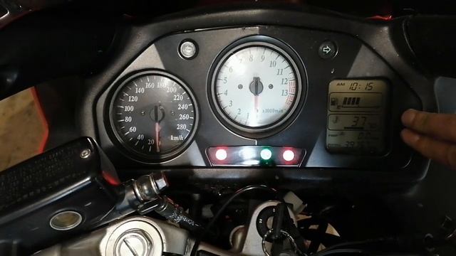 Honda vfr 800. Настройка часов. смотреть онлайн