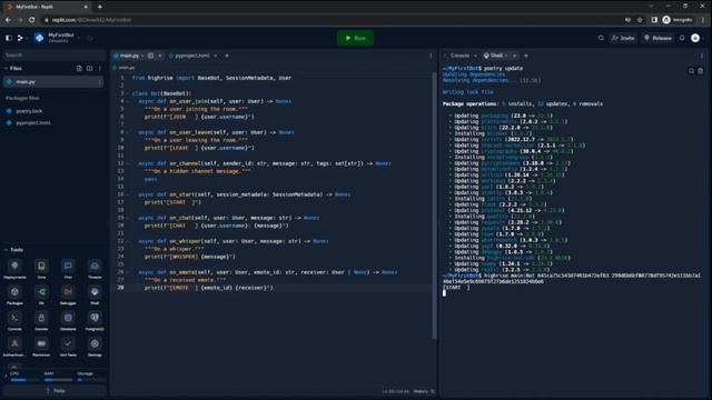 Running a Highrise Bot using replit.com смотреть онлайн