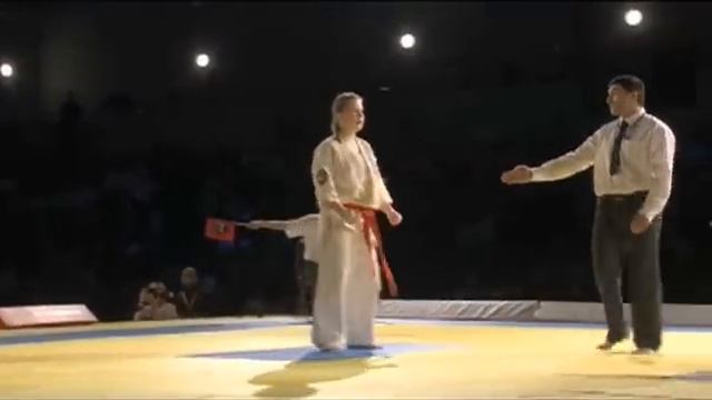 Hilde Wilborts (Holland) Waza Ippon at the 4th IFK World Tournament 2013 смотреть онлайн