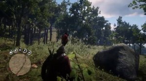 Red Dead Redemption 2 голоса в лесу