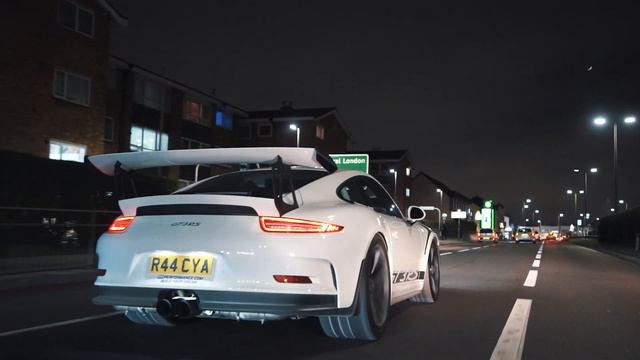 Londons loudest Porsche GT3 RS ! GRAIL Exhaust смотреть онлайн
