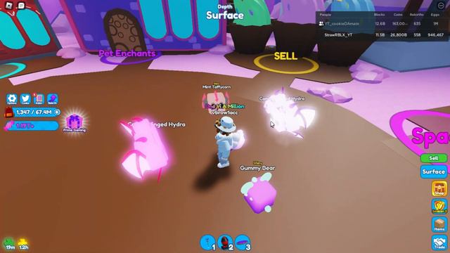I SPENT 2,000,000,000,000 HATCHING THE CANDY EGG (Roblox Mining SImulator 2) смотреть онлайн