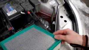 Datsun on-DO (2015): Замена воздушного фильтра