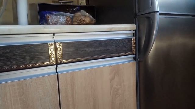 Обновленный фасад кухонного гарнитура - подарок супруге к 8 марта. смотреть онлайн