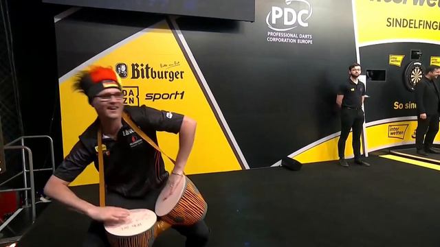 Damon Heta Bongo Walk-On - European Darts Grand Prix 2023 Sindelfingen смотреть онлайн