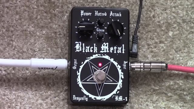 Dragonfly FX BM-1 Black Metal Distortion Pedal Demo