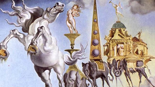 Несправедливо проигравшая картина Дали, ставшая мировым шедевром. "Искушение Святого Антония". смотреть онлайн