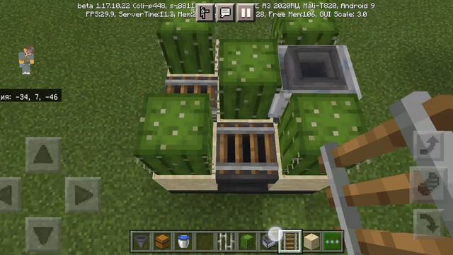 Автоферма кактусов в Minecraft pe .#атоммайн #атоммайн #minecraft #игры #games смотреть онлайн