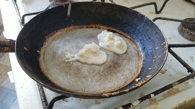 2217 Ячменная пицца с луком, сыром, маслом Как сделать лепёшку из ячменной ячневой крупы приготовит смотреть онлайн