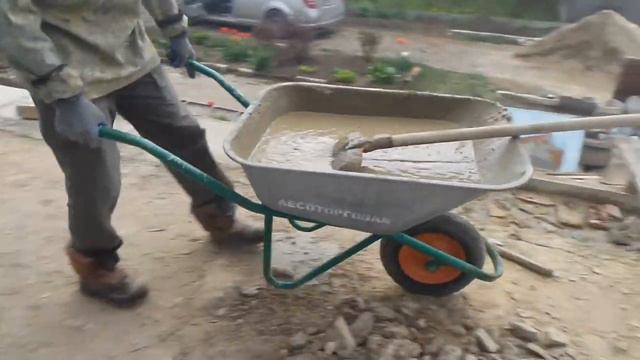 21.Заливка фундамента. смотреть онлайн