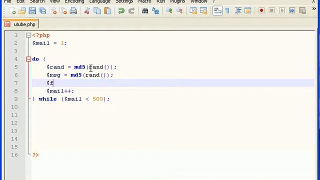 How to bomb someone's email with PHP смотреть онлайн