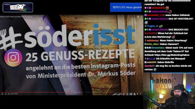 ,,Markus Söder macht auf dicke Hose im Internet" - Hakon reagiert auf @2BoredGuysOfficial смотреть онлайн