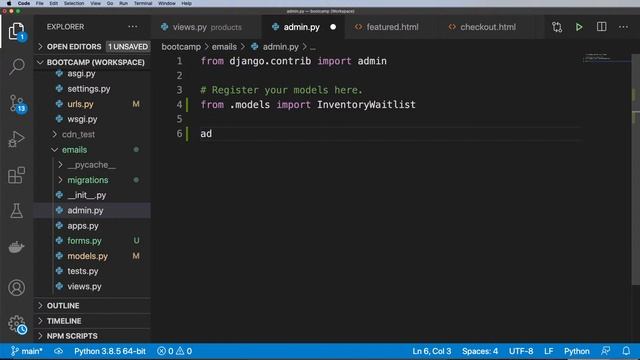 Product Landing Page & More - Day 9 - Django Bootcamp смотреть онлайн