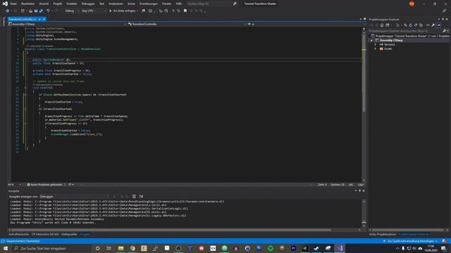 How to create Unity Scene Transitions in Shader Graph - Tutorial! смотреть онлайн