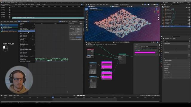 EASY! Sync any music with this 3D model FOR FREE! | BLENDER GEOMETRY NODES TUTORIAL | AUDIO VISUAL смотреть онлайн