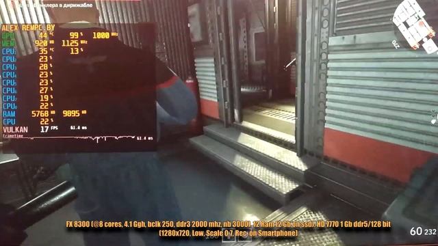 Wolfenstein: Youngblood на слабом ПК Phenom, FX 8300, GTX 550 Ti, HD 7770, HD 7870 смотреть онлайн