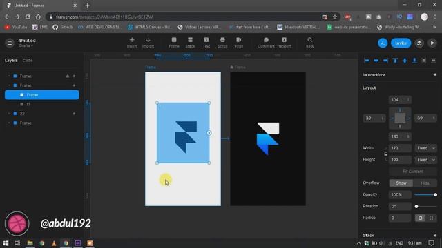 Framer X Web Beta Version | Flip Animation in Framer | framer for windows смотреть онлайн