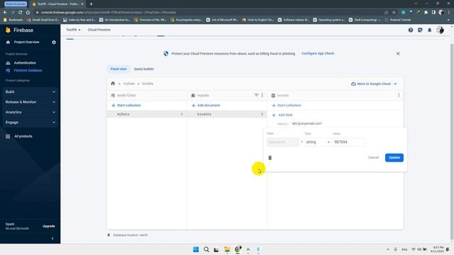 Saving data in Firebase Cloud Firestore and Android Studio смотреть онлайн