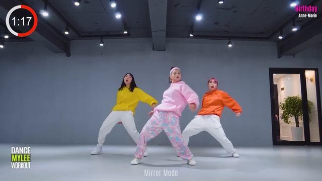 [Dance Workout] Anne-Marie - BIRTHDAY | MYLEE Cardio Dance Workout, Dance Fitness смотреть онлайн