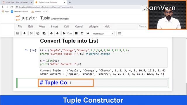 Collection in Python | Tuple | List | Dictionary | LearnVern смотреть онлайн