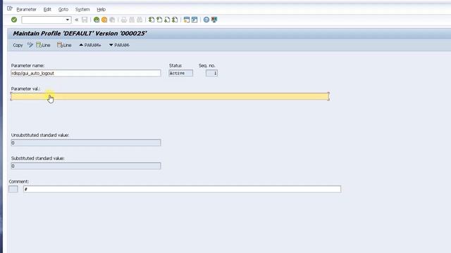 How to set auto logoff inactive users in SAP | RZ10 parameter settings смотреть онлайн