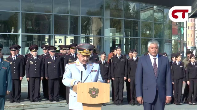 ООО ЧОП «САФЕТИ-ТЭК». Вручение знамени полиции МВД по РБ 22.09.2014 г. смотреть онлайн