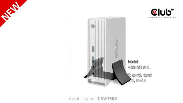 Club 3D Universal Docking: CSV-1568 смотреть онлайн